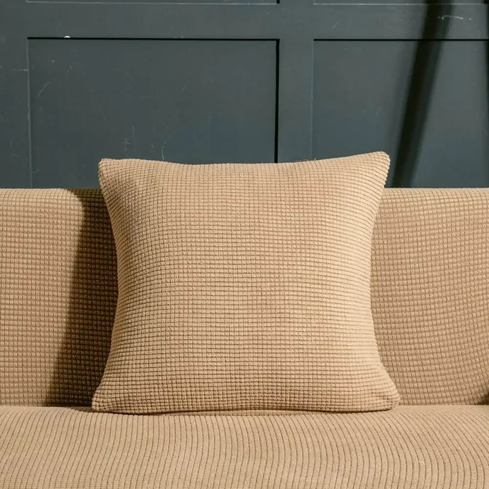 DecorBites™ 3D Quilted Sofa Cover: Soft Cozy Stretch Spandex Couch Slipcover