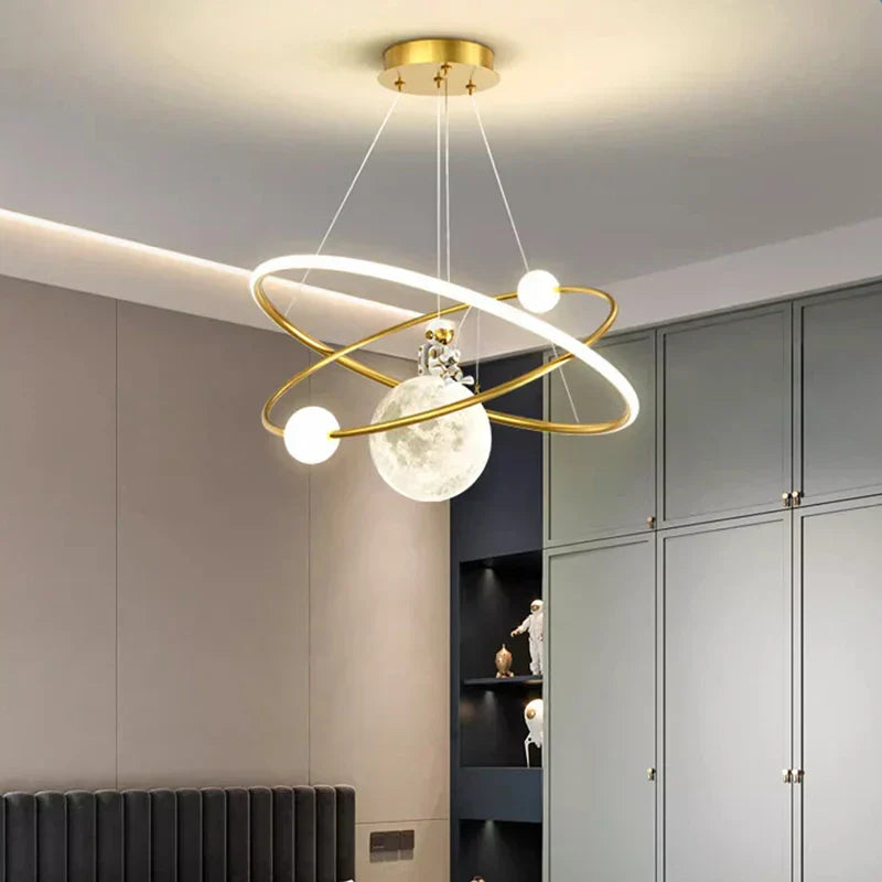 DecorBites™ ثريا متدلية LED لغرفة النوم والإضاءة في غرفة المعيشة