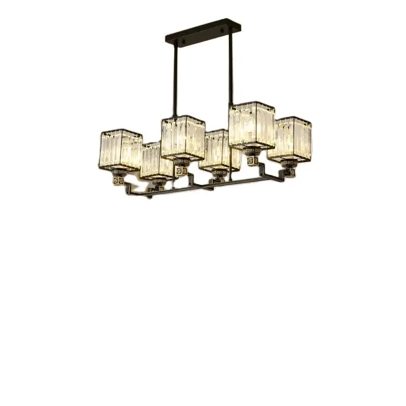 DecorBites™ Crystal Chandelier: Modern, Luxe, & Chic for Living Room, Bedroom, Restaurant & Villa