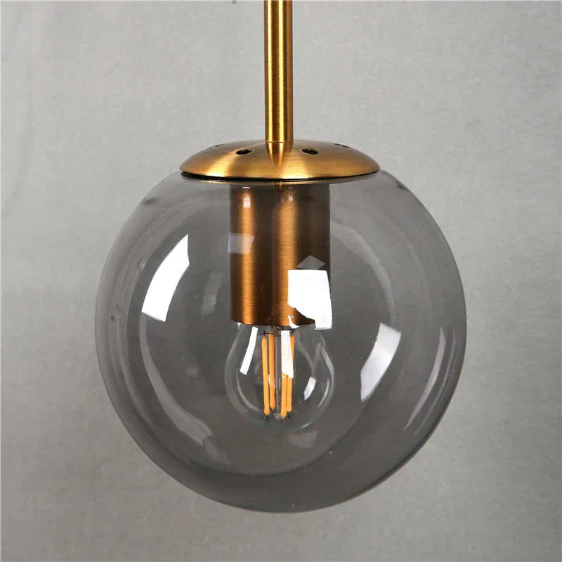 DecorBites™ Glass Ball Wall Lamps for Bedroom, Staircase, Corridor - Modern Nordic Design