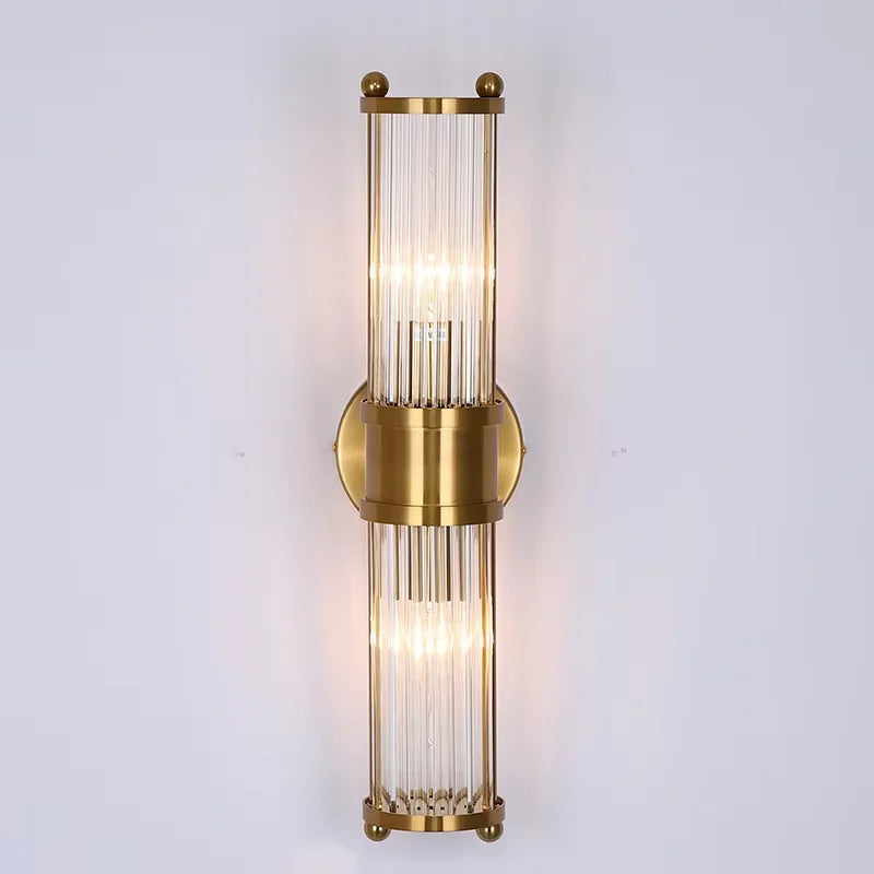 أضواء الحائط الزجاجية DecorBites™ من نوع Glass Rod - مصابيح مثبتة على الحائط للإضاءة العلوية/السفلية