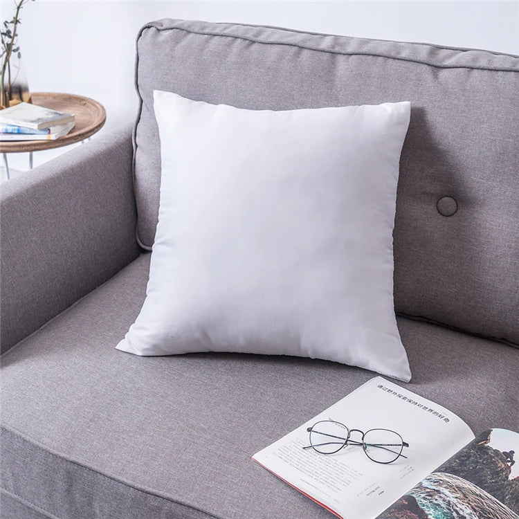 DecorBites™ Daisy Flora Embroidered Cushion Cover - Home Decor Yellow Blue Flowers