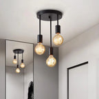 Industrial Metal Countryside Pendant Light