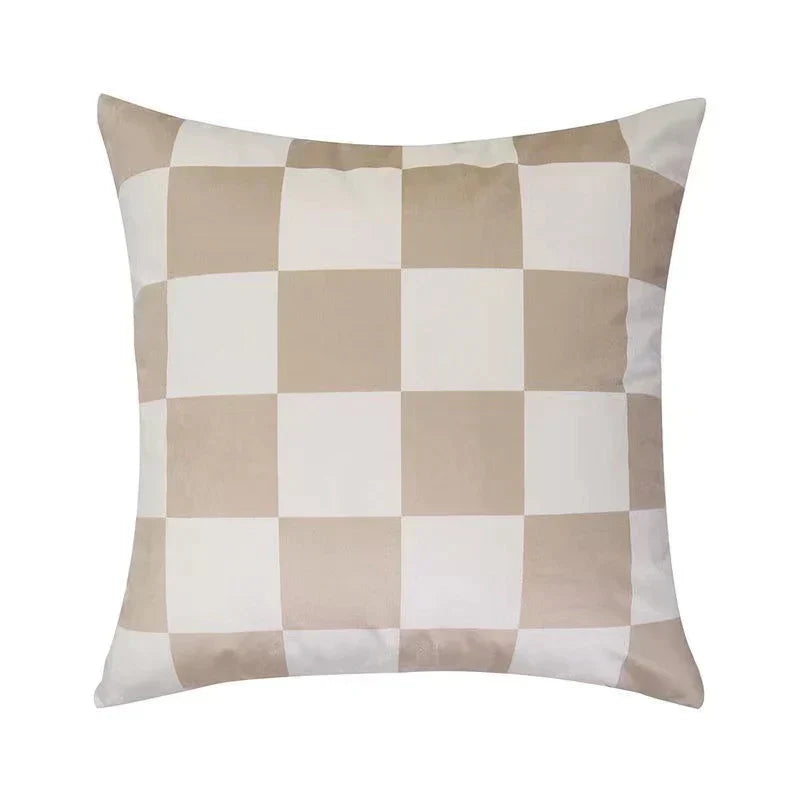 DecorBites™ Fluffy Velvet Pillow Case Cushion Cover - Soft & Modern Room Decor