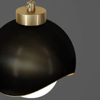 Modern Glass Globe Pendant Light