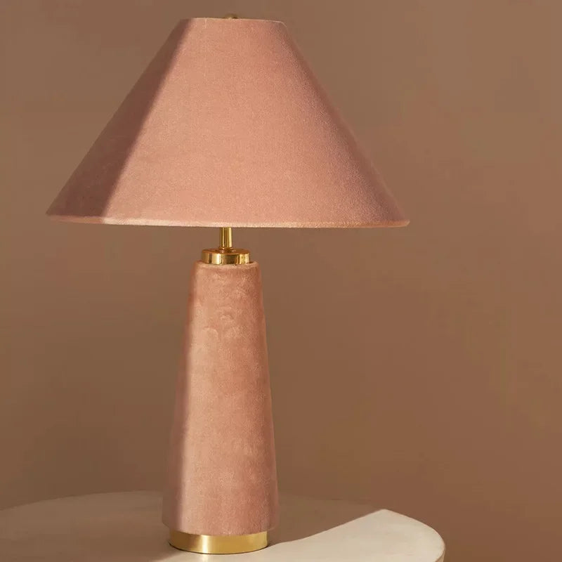 DecorBites™ Cotton Velvet Floor Lamp LED E27 Modern Light Fixtures for Living Room