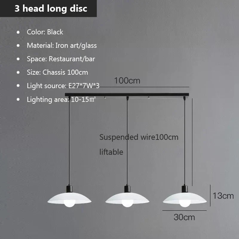 DecorBites™ ثريا معلقة LED إضاءة عصرية بسيطة لغرفة المعيشة وغرفة النوم