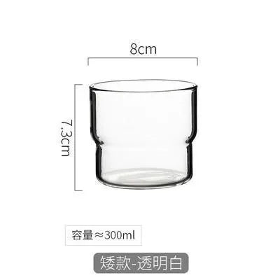 Tasse en verre DecorBites™ en forme de calebasse pour café, whisky, vin et plus encore.
