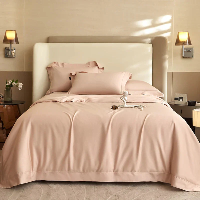 DecorBites™ 1400TC Pima Cotton Cozy Bedding Set: Soft, Breathable, Queen King Size Duvet Cover, Sheet, Pillowcases