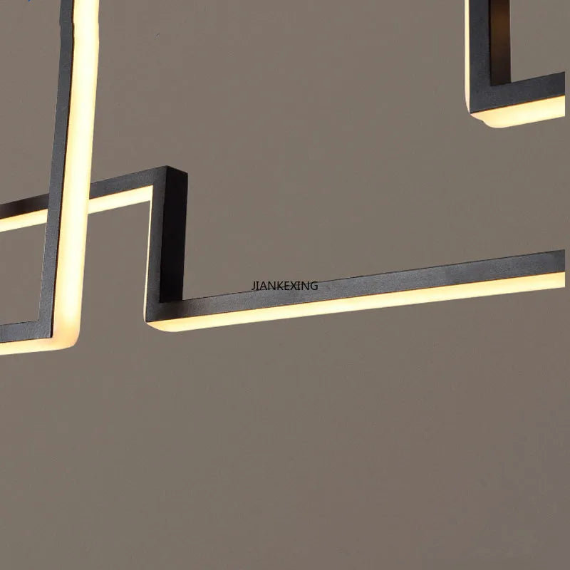 نجفة سقف LED DecorBites™‎ قابلة للتعتيم لغرفة الطعام والمطبخ والبار، مصباح متدلٍ