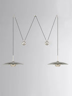 Postmodern Adjustable Metal Pendant Light