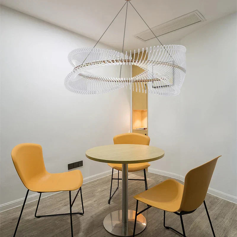 ثريا سقف دائرية ذهبية من DecorBites™ لغرفة النوم وغرفة الطعام والمعرض الفني، تركيبات إضاءة LED داخلية