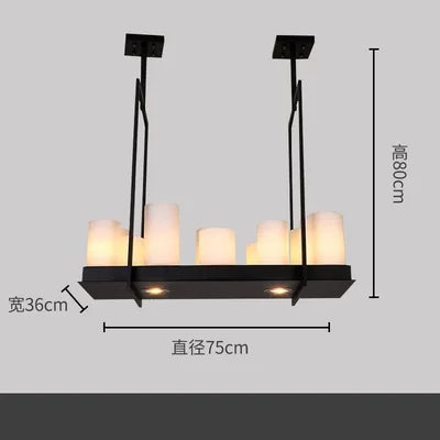 DecorBites™ Glass LED Chandelier - Stylish Lighting for Home Decor & Dining Room
