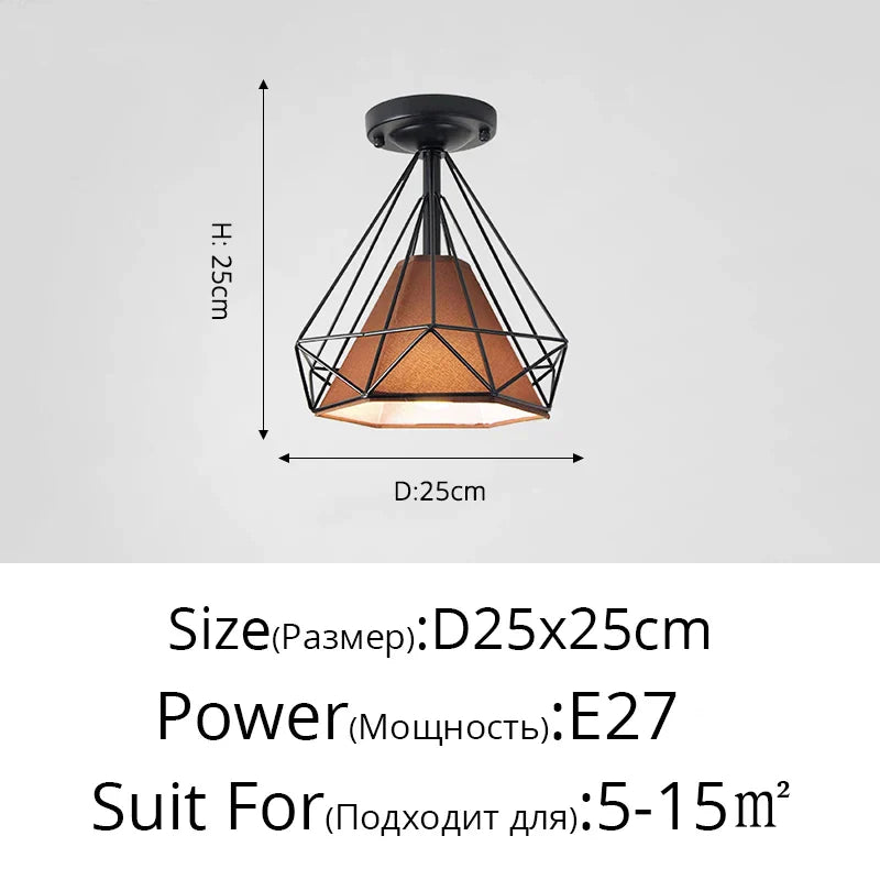 DecorBites™ Crystal Glass Nordic LED Chandelier for Modern Indoor Lighting