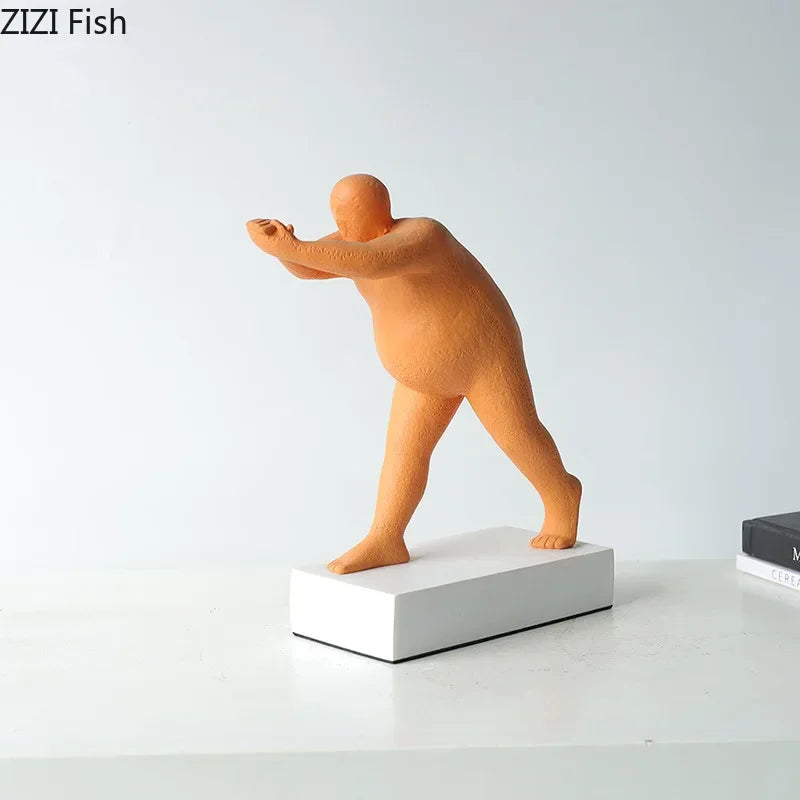 Abstract Resin Sculpture Modern Home Decor by DecorBites™