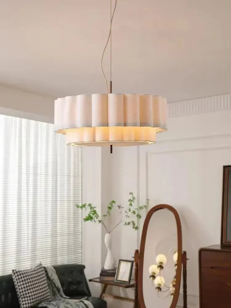 DecorBites™ مصباح معلق بتصميم بوهيمي من القماش لغرفة المعيشة وغرفة النوم - وحدات إضاءة داخلية عصرية