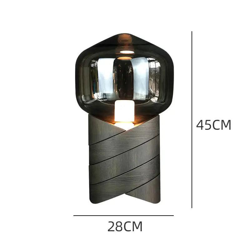 DecorBites™ Creative Resin N823 Lamp: Modern Minimalist Glass Floor Lamp for Children's Room
