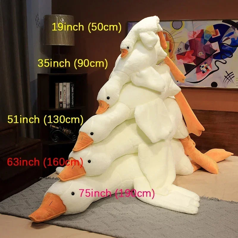 DecorBites™ Goose Sleep Body Pillow Doll for Bedroom, Girlfriend, Festival Gift