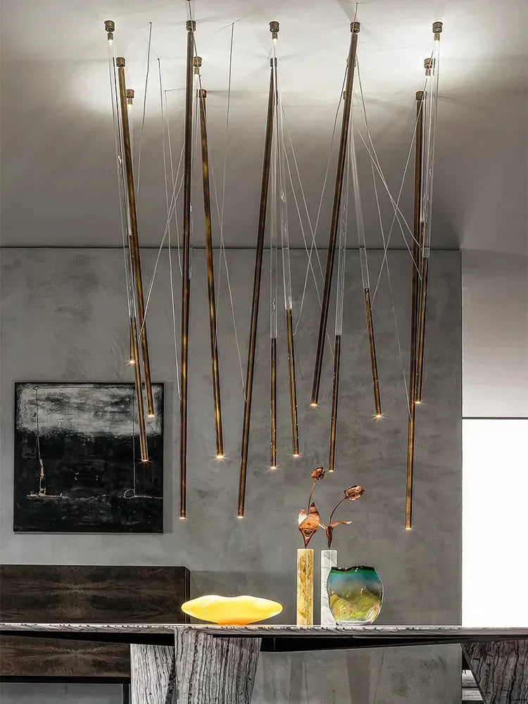 مصباح DecorBites™ الصناعي الاسكندنافي LED المعلق لديكور غرفة الطعام