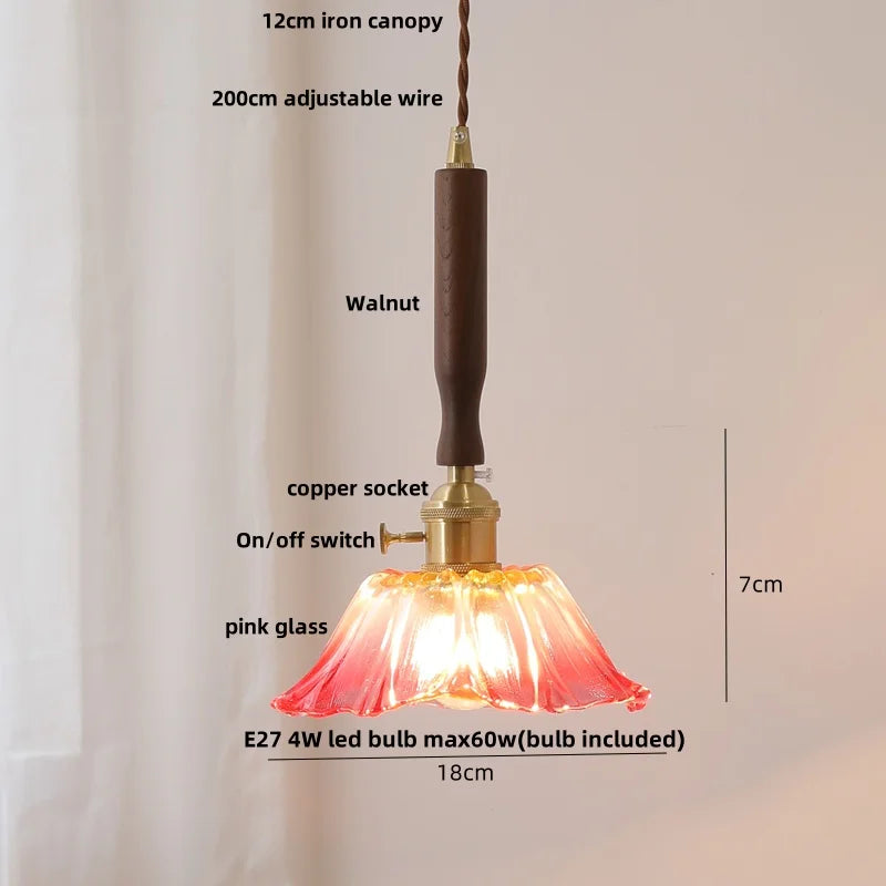 DecorBites™ Ceramic LED Pendant Light with Adjustable Wire, Modern Nordic Design