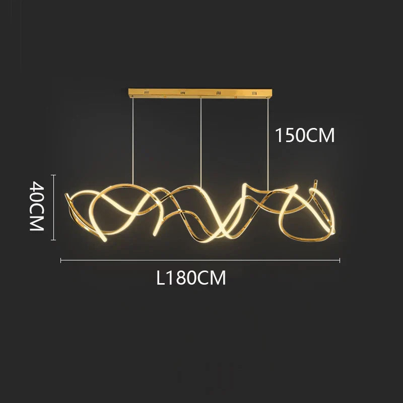 ثريات معلقة LED DecorBites™ لديكور غرف الطعام والمعيشة