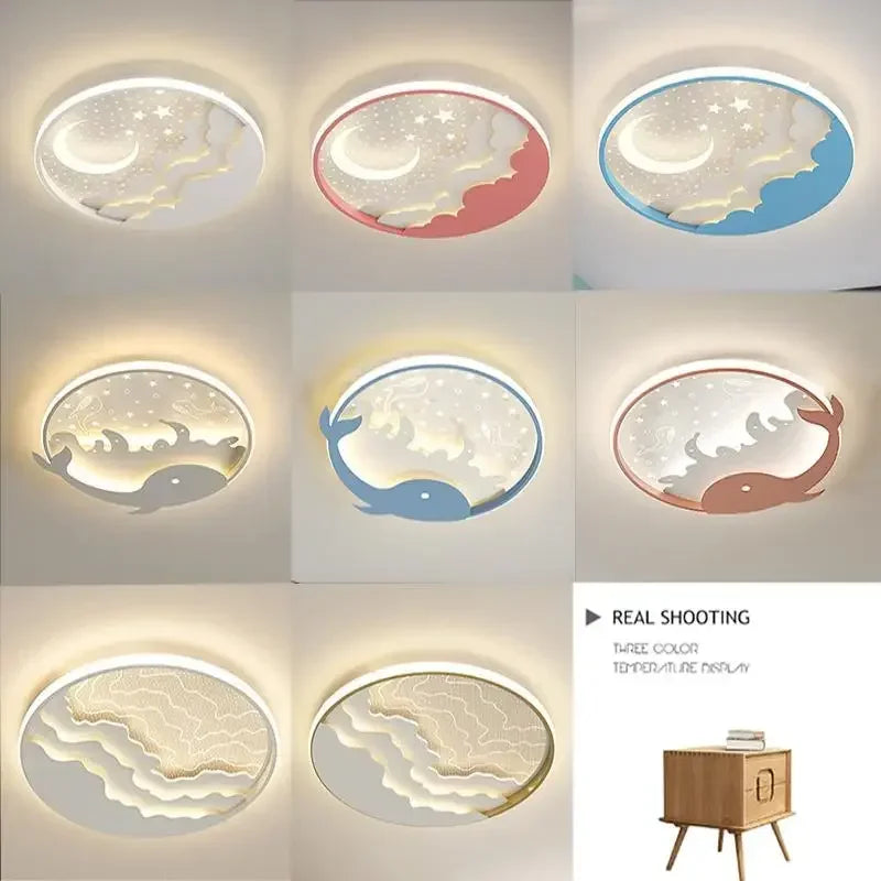 مصباح سقف LED من DecorBites™ Kids لديكور غرفة نوم الأطفال