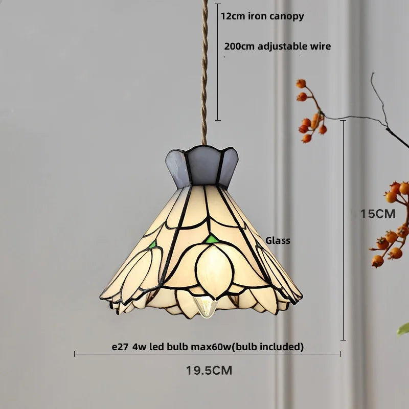 DecorBites™ Clear Glass LED Pendant Lights for Modern Home Decor and Restaurant, 200cm Wire