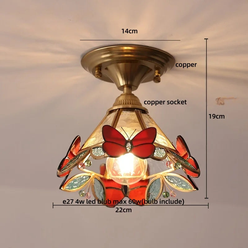 أضواء سقف زجاجية مزهرة DecorBites™ LED - مصابيح سقف حديثة على الطراز الاسكندنافي