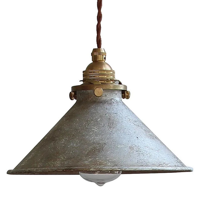 Vintage Industrial Black Iron Pendant Light