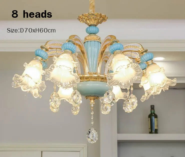Modern Nordic Crystal Pendant Light