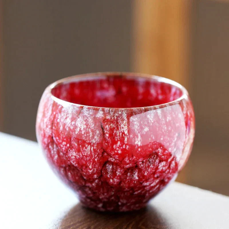 DecorBites™ 170ml Ceramic Coffee Cup Kung Fu Tea Cups Pottery Drinkware Egg Style