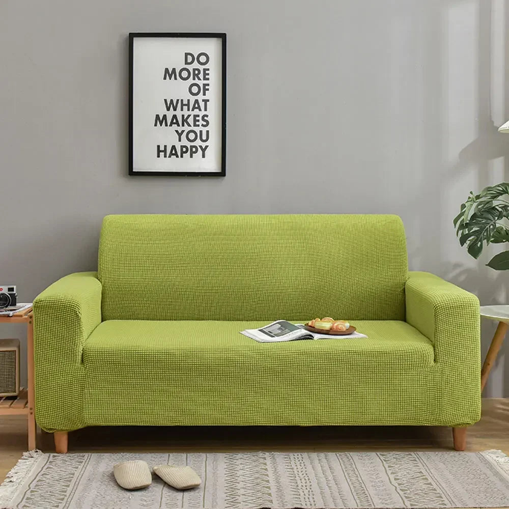 DecorBites™ 3D Quilted Thicken Sofa Cover Stretch Spandex Polyester Couch Slipcover