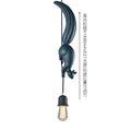 Nordic Resin Squirrel Pendant Light in White