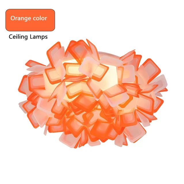 مصباح سقف مُعلق LED على شكل زهرة DecorBites™ لغرفة المعيشة وغرفة النوم