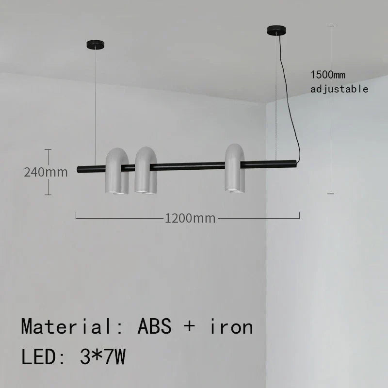 DecorBites™ Cirkus Tube Wall Sconce: إضاءة ليلية بسيطة ومصباح قراءة بجانب السرير