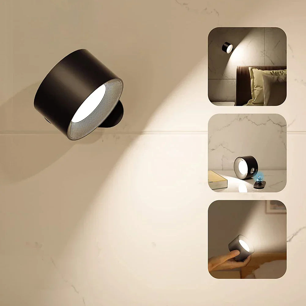 DecorBites™ LED Wall Light with Remote Control and USB Charging