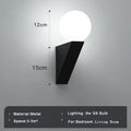 DecorBites™ Glass Ball Modern G9 LED Wall Sconce, 9W Indoor Wall Lamp for Bedroom Living Room