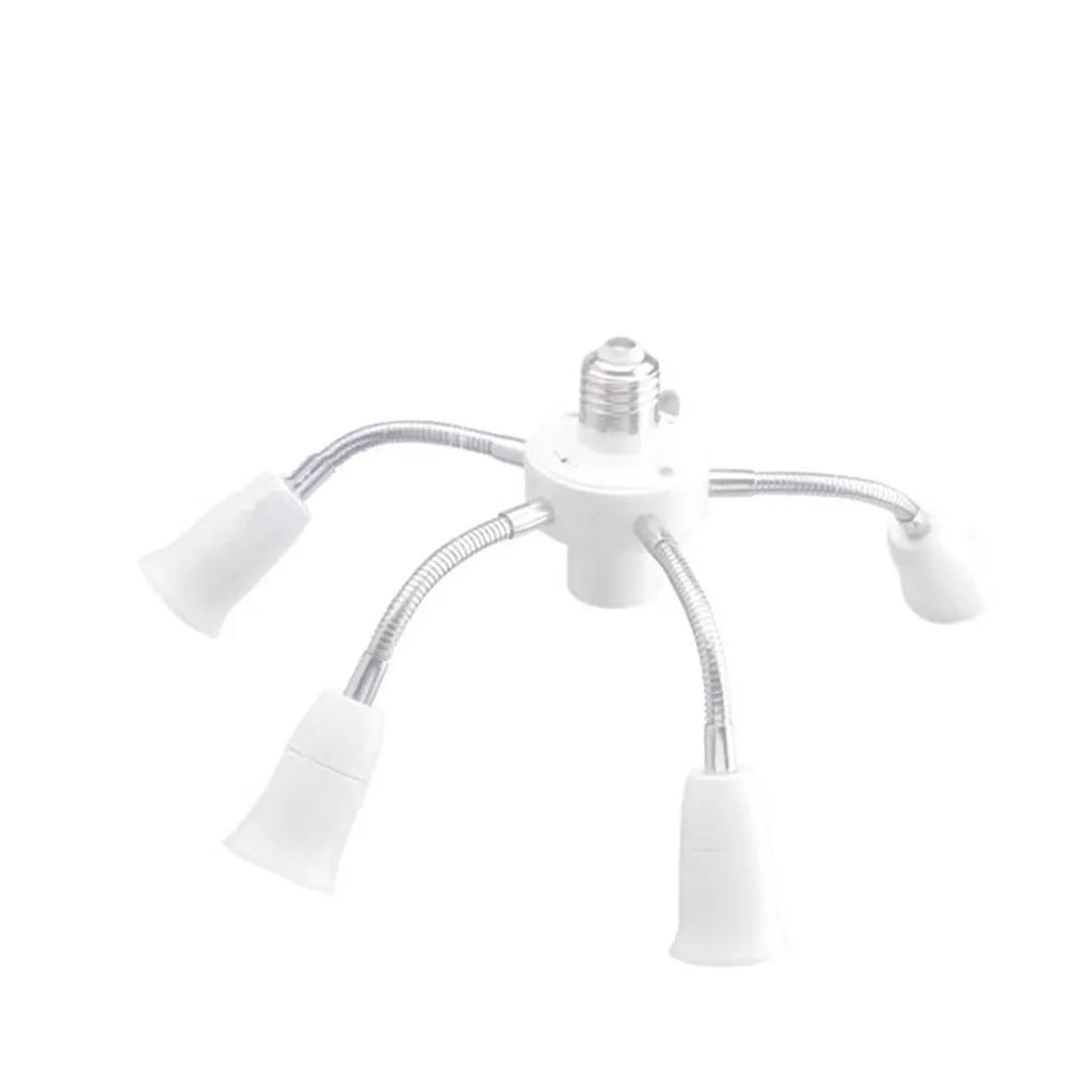 DecorBites™ E27 Socket Splitter: Adjustable Multi-Light Bulb Adapter