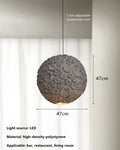 DecorBites™ Grey Wabi Sabi Chandelier for Living Room, Dining, & Coffee Store