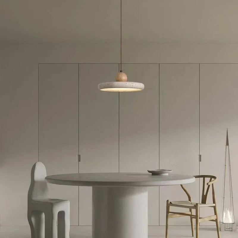 Nordic Travertine Stone Pendant Light