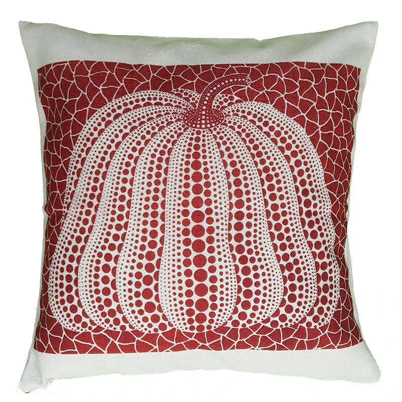 DecorBites™ Cotton Pumpkin Pillowcase for Modern Sofa Decor - Thick & Stylish Cover