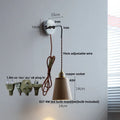 DecorBites™ Japanese Style LED Wall Sconce Pull Chain Stair Light Fixtures