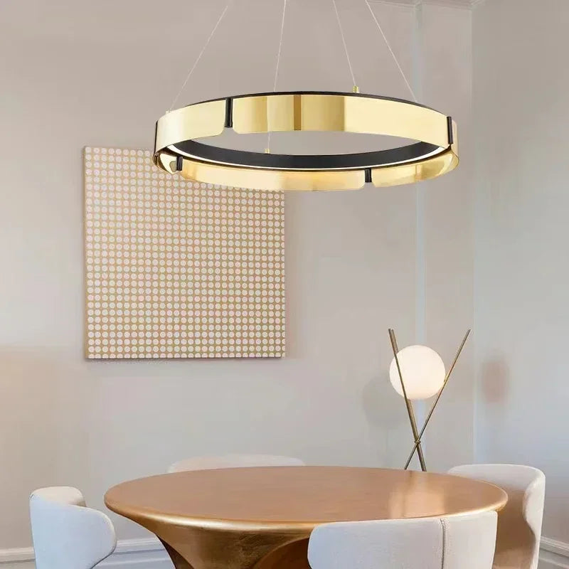 ثريا LED من DecorBites™: إضاءة معلقة حديثة وبسيطة لغرفة المعيشة، غرفة الطعام، المطبخ، وغرفة النوم