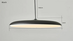 UFO Aluminum Pendant Light With Round Shade