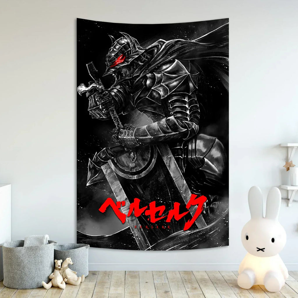 DecorBites™ Berserk Sacrifice Tapestry Hanging for Home, Bar, Cafe | Aesthetic Wall Decor