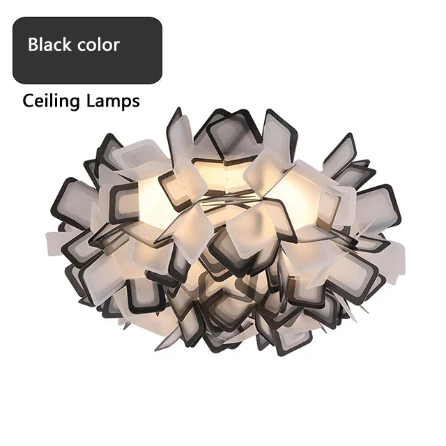 مصباح سقف مُعلق LED على شكل زهرة DecorBites™ لغرفة المعيشة وغرفة النوم
