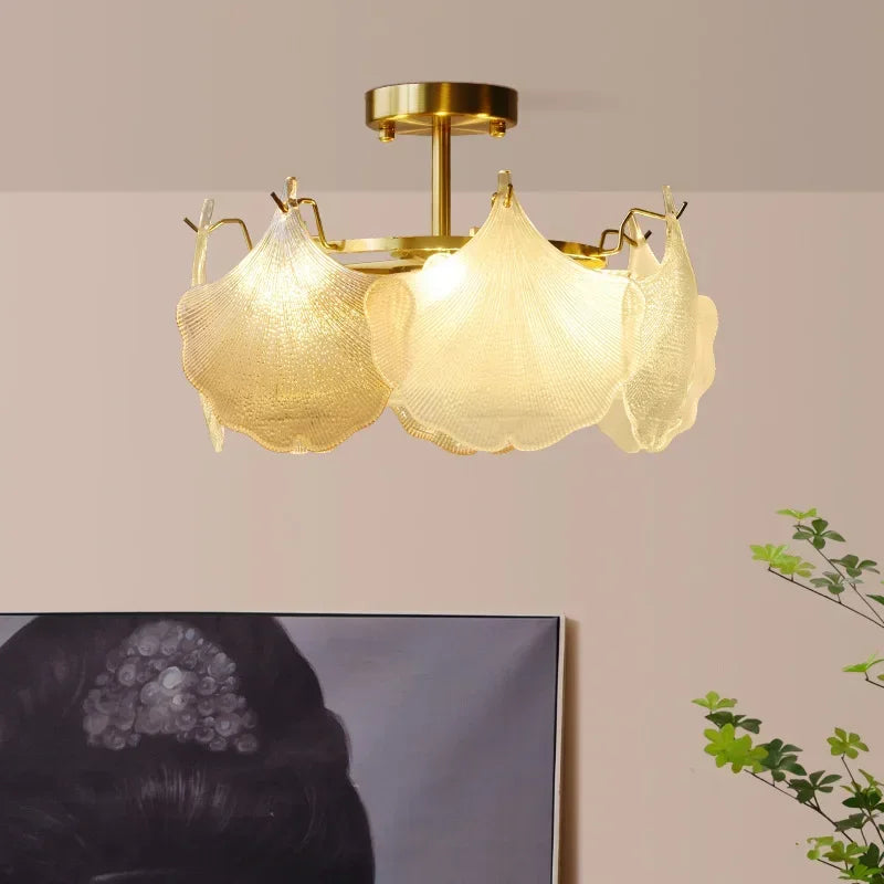DecorBites™ Contemporary LED Chandelier for Home Decor in Modern French Design