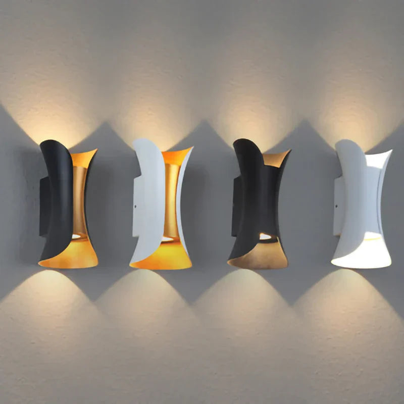 DecorBites™ LED Waterproof Wall Lamp 10W Modern Luxury Indoor Outdoor Sconce Light