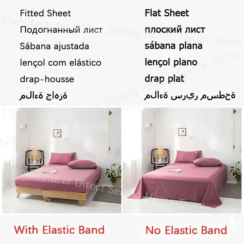 DecorBites™ Embroidered Cotton Bedding Set: Luxury Hepburn Style Duvet Cover 220x240, Skin Friendly