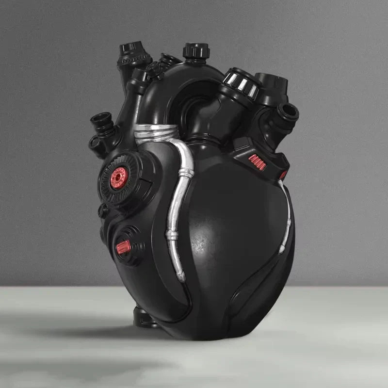 DecorBites™ Heart Cardiac Vase Resin Desktop Decoration Ornaments